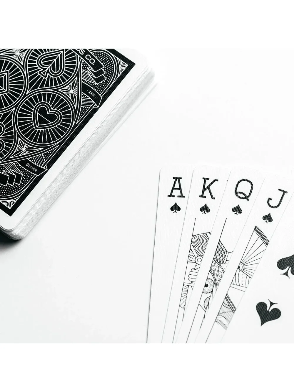 Misc. Goods Co. Black Embossed Premium Quality Playing Cards NEW